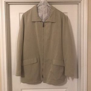 Men’s Canali Topcoat w/ Zip-in Liner